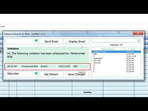 Dashboard to Search, Edit and Add New Patients using Interactive UserForm with Excel VBA