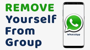 How to Remove Yourself from WhatsApp Groups