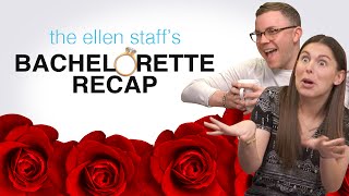 The Ellen Staffs The Bachelorette Recap Husband Material Demario Drama