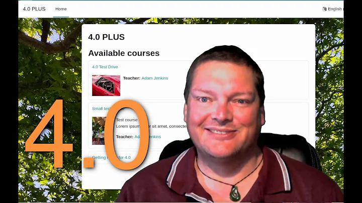 Moodle 4.0 first look