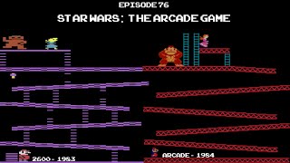 Arcade Games Vs Atari 2600 - Star Wars: The Arcade Game