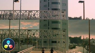 Sky Replacement + Advanced Tracking Davinci Resolve Tutorial