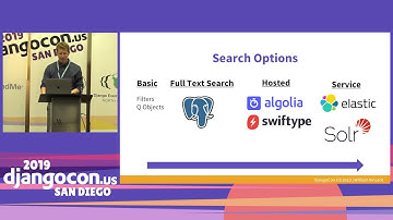 DjangoCon 2019 - Search From the Ground Up by William S. Vincent