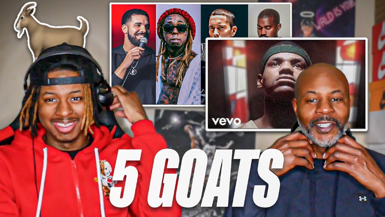 DEBATE ON WHO HAD 2ND BEST VERSE!?? DAD REACTS TO Drake, Kanye West, Lil Wayne, Eminem - Forever