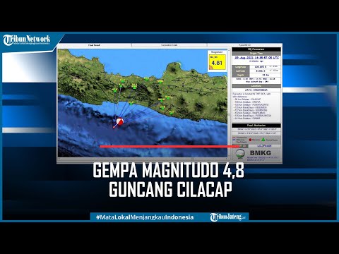 Gempa Magnitudo 4,8 Guncang Cilacap