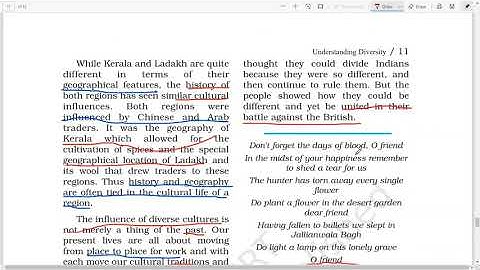 Chapter 1 Understanding Diversity - Part - 6  Exercise Questions(Class-6 CBSE)