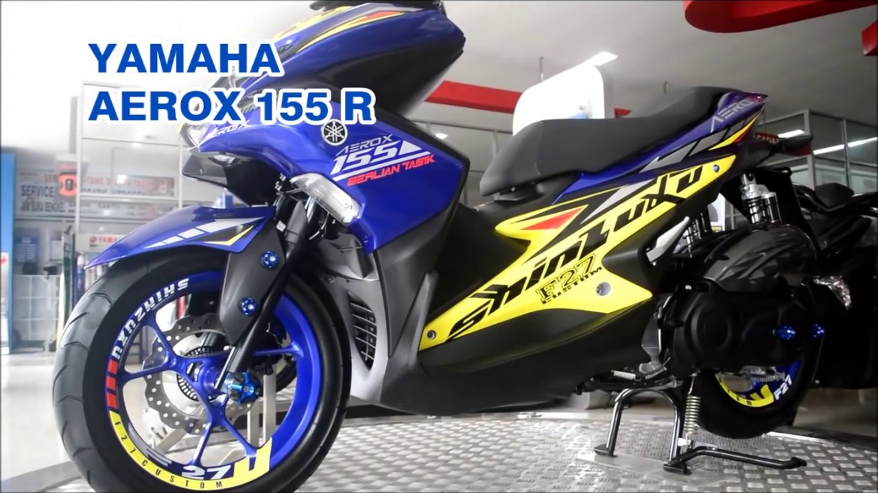  Yamaha Aerox 155cc R MesinVVA MODIFIKASI BODY DEALER 