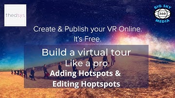 Theasys Virtual Tour Creator- The Hot Spot Editor #virtualtour #360photography #theasystutorial