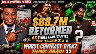 The Browns Secretly Got Back $89 MILLION on Deshaun Watson 💰 (NFLPA Records LEAKED)