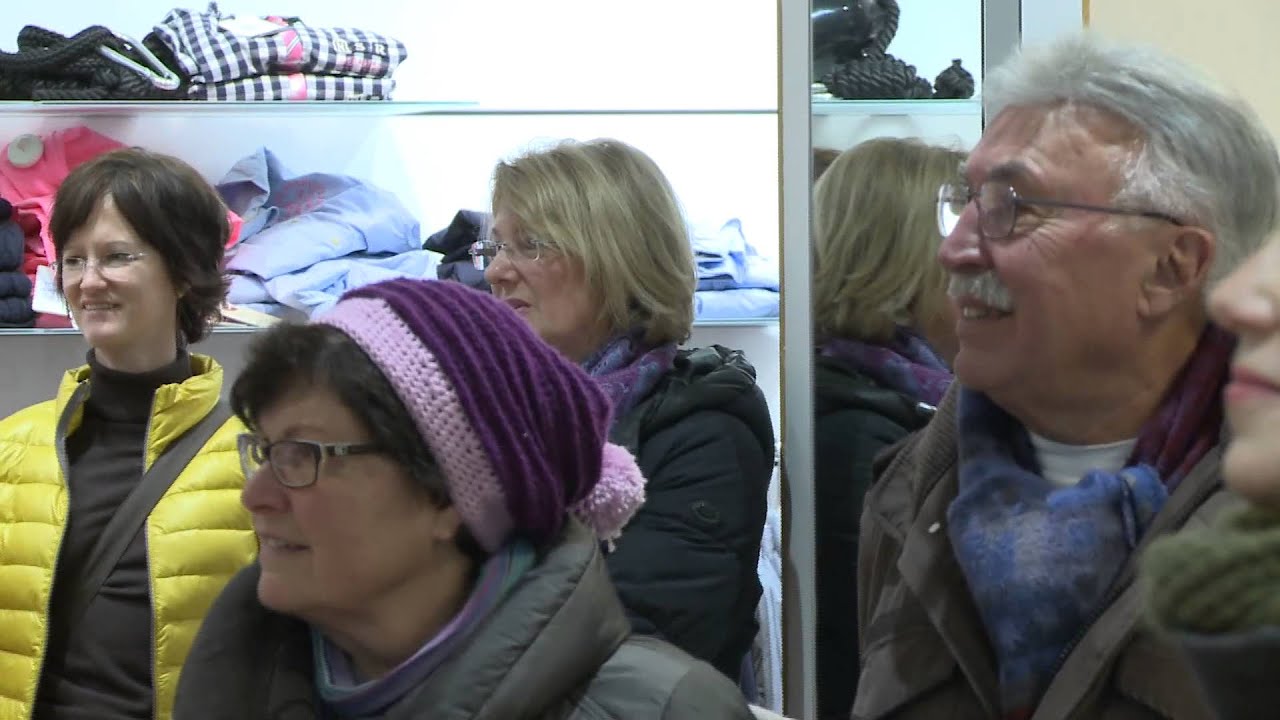 Flashmob: Tochter Zion im Kaufhaus