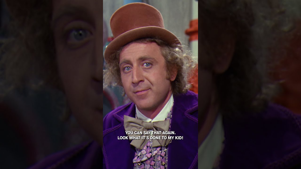 Violet Turns Into A Blueberry WillyWonka TBS