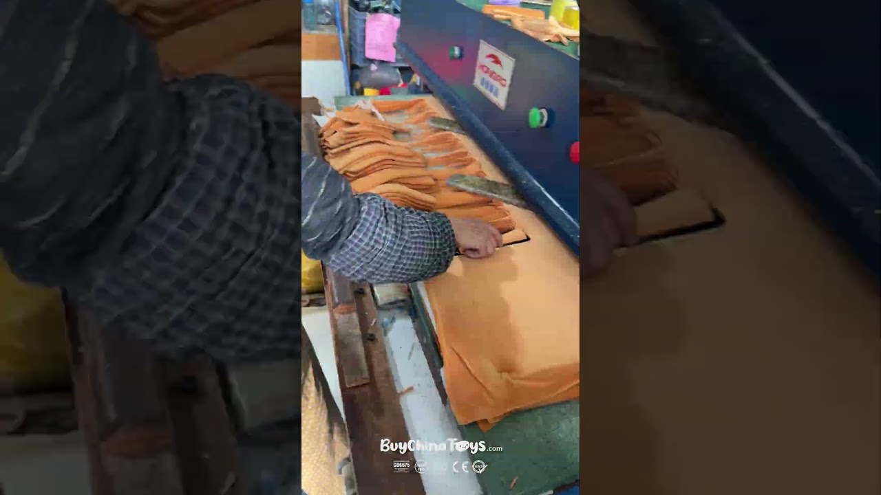 From Fabric to Fun: Die-Cutting Plush Toy Pieces 