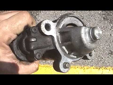 2001 Taurus starter fix at walmart...of all places. - YouTube