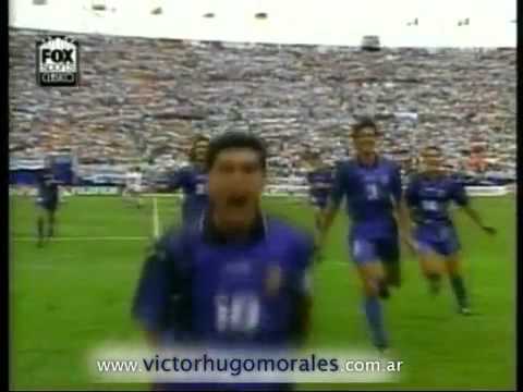Argentina 4 Grecia 0 (Relato Victor Hugo ) Mundial 1994 Golazo de Diego A Maradona