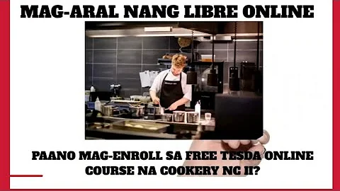 Free TESDA Courses: Cookery NC2 | RenTECH PH