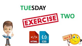 Details HTML/CSS: Week 1 - TUESDAY - Exercise 2 Update