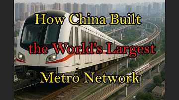China’s Metro Miracle: From Zero to 11,000 km in 30 Years!How China Built the World’s Largest Metro?