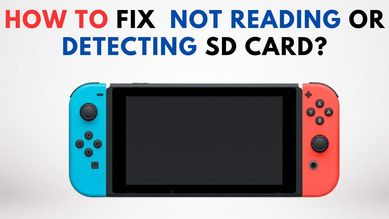 Nintendo Switch OLED - Unable To Access SD Card - Nintendo Switch -  TronicsFix