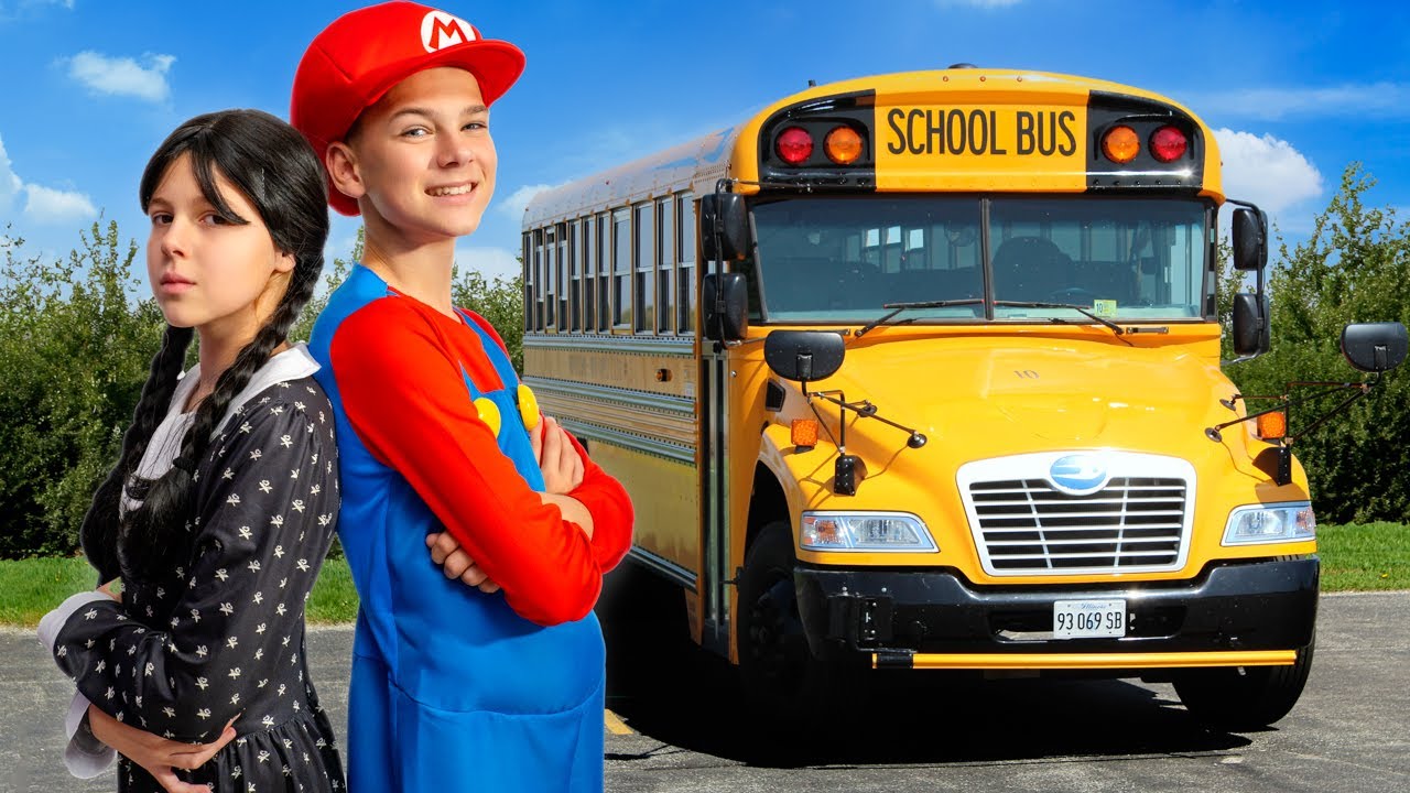 Pierwszy dzień w szkole! Kolekcja filmów o zasadach i przygodach w szkole | Dla dzieci