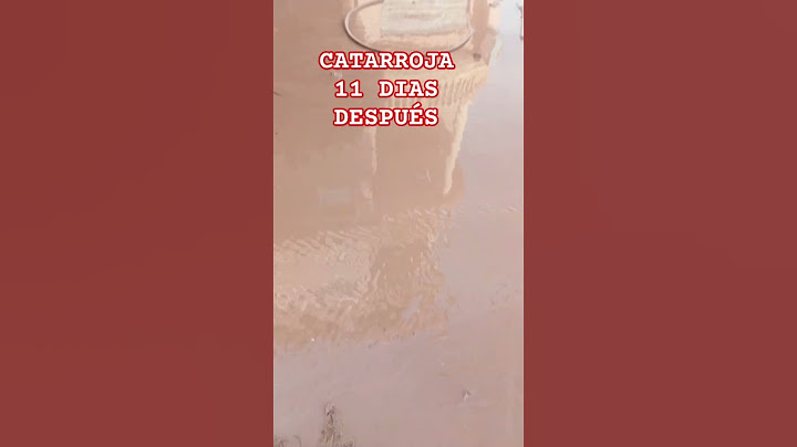 #noticias tras el paso de la DANA en CATARROJA 11 días después sigue igual DANA devastador