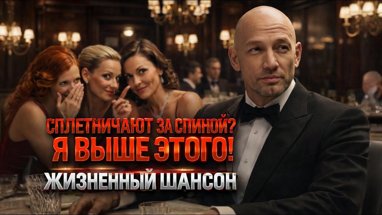 Они шепчут за спиной — ШАНСОН про зависть