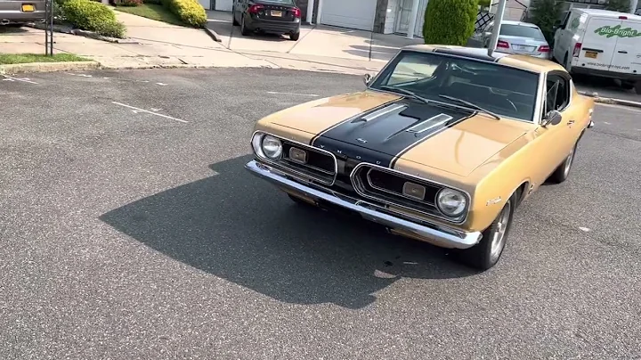 1967 Barracuda exhaust headers completed.