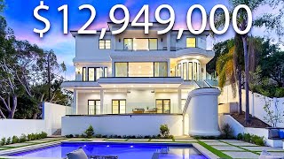 داخل A $ 12،949،000 Tropical Los Angeles MEGA MANSION screenshot 4