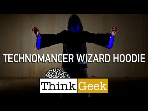 Technomancer Electronic Wizard Hoodie from ThinkGeek