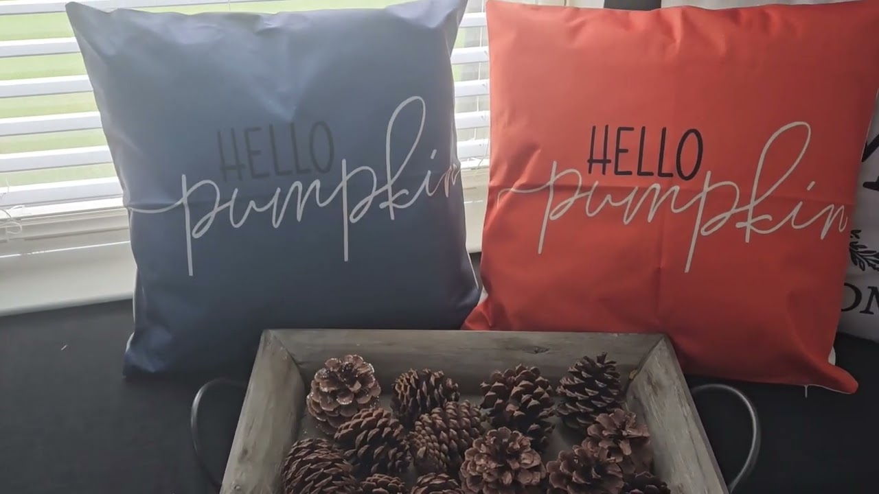 Fall pillow covers