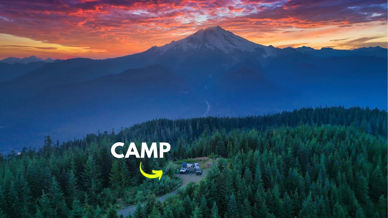 Overlanding & Exploring Near Mt. Baker with 