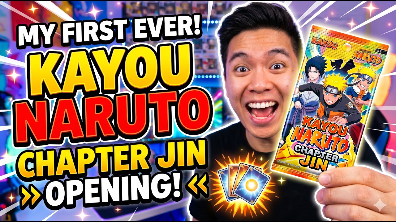 Opening a Kayou Naruto Chapter Jin Pack for the First Time