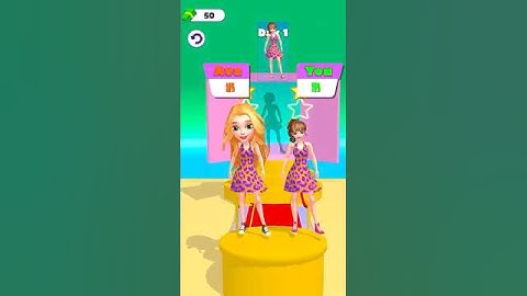 Makeover Run 💄 Fashion Makeup Running Game All Levels Gameplay Android IOS #Shorts #Games #Fashion