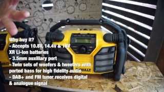 stamme blotte terrorisme Dewalt DCR017 XR DAB+ Radio Charger - a Toolstop GUIDE - YouTube