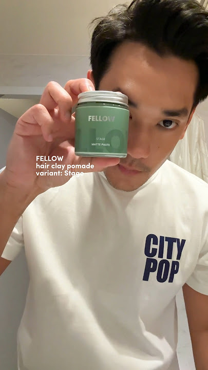 How i styled my hair using my very own product, Fellow to go see my favorite artist #ShortsAfgan