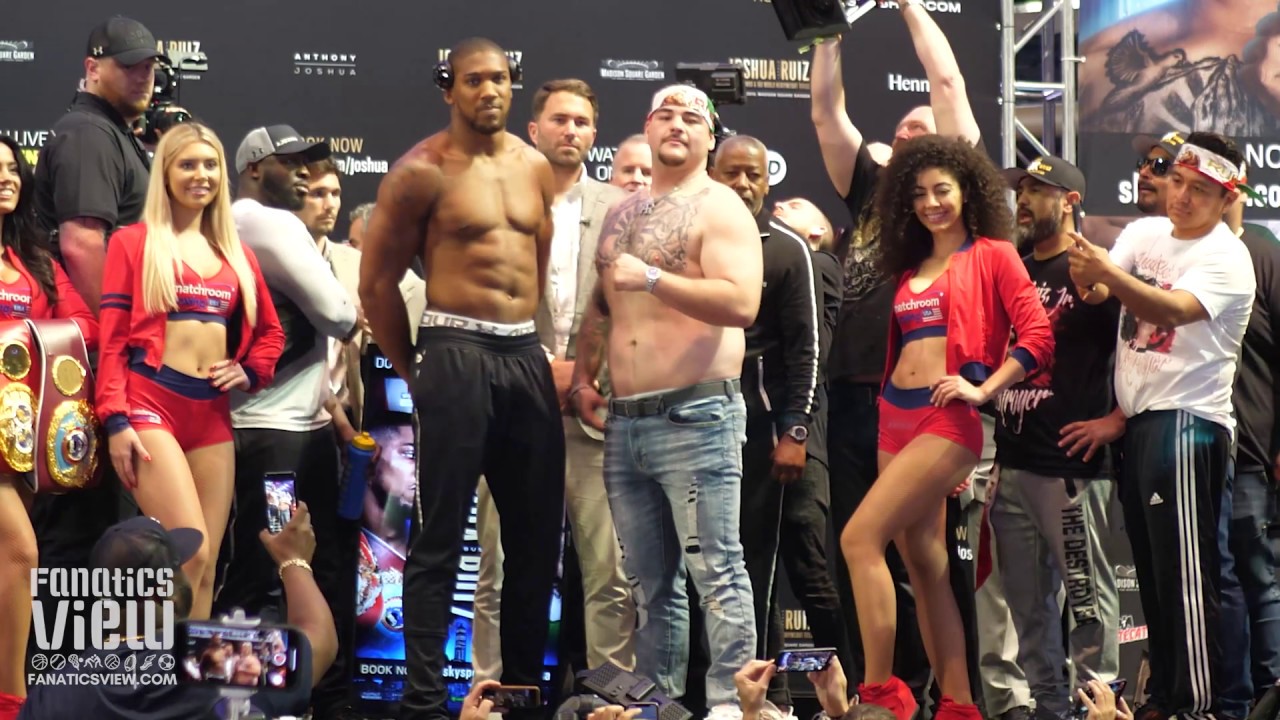 Andy Ruiz and Anthony Joshua face to face in their final press conference –  World Boxing Association