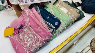 Eid Festival Main Ready to wear Pakistani Design / Pakistani design wholesale shop in new market