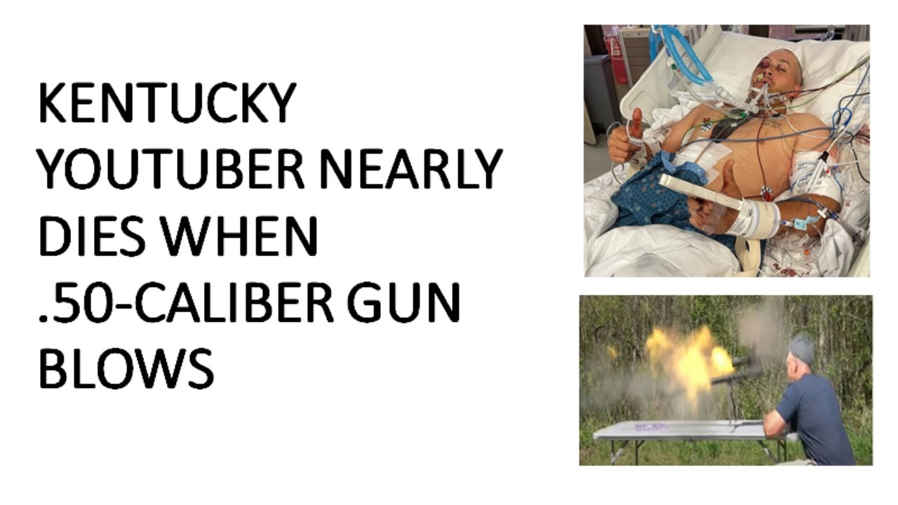 Kentucky YouTuber famous for his gun videos nearly died last month when