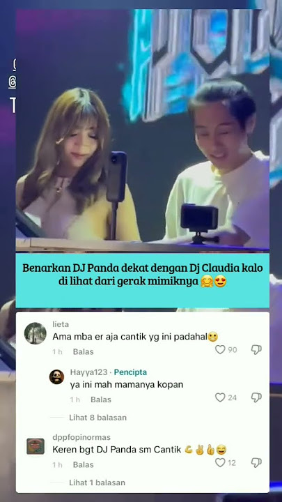 DJ panda dengan DJ Claudia # Viral #Short viral
