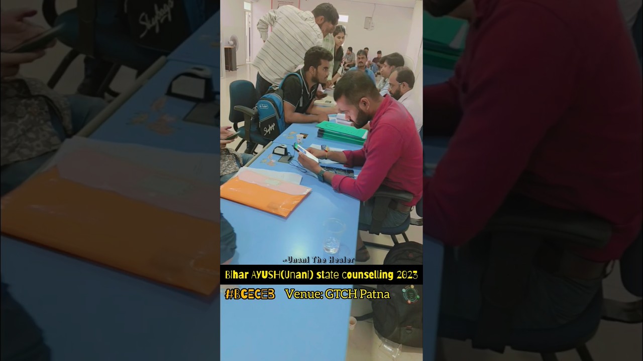 Bihar AYUSH UG State counselling 2023 | BCECEB | UGMAC 2023/Unani 
