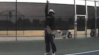 Super Sonic Tennis Serve Spoof