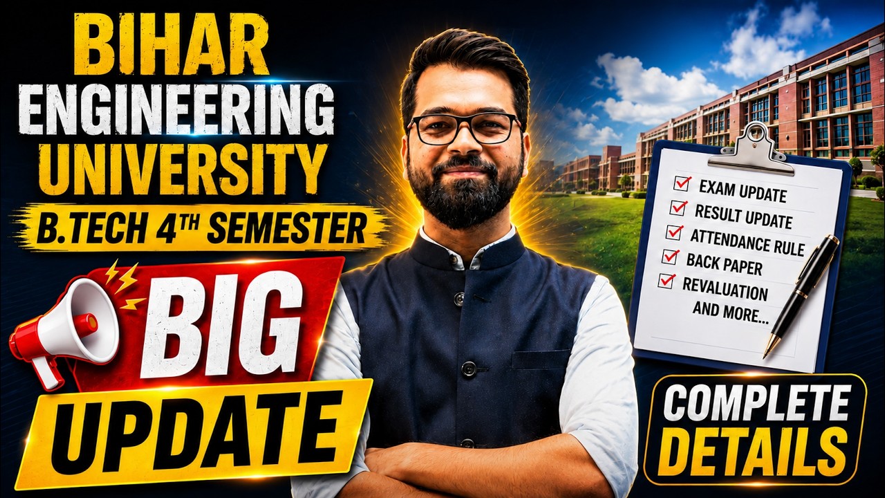 B.tech 4th Semester | Class Schedule | Official Update | Bihar ...