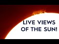 LIVE NOW: CLOSE UP VIEWS OF THE SUN 8th September