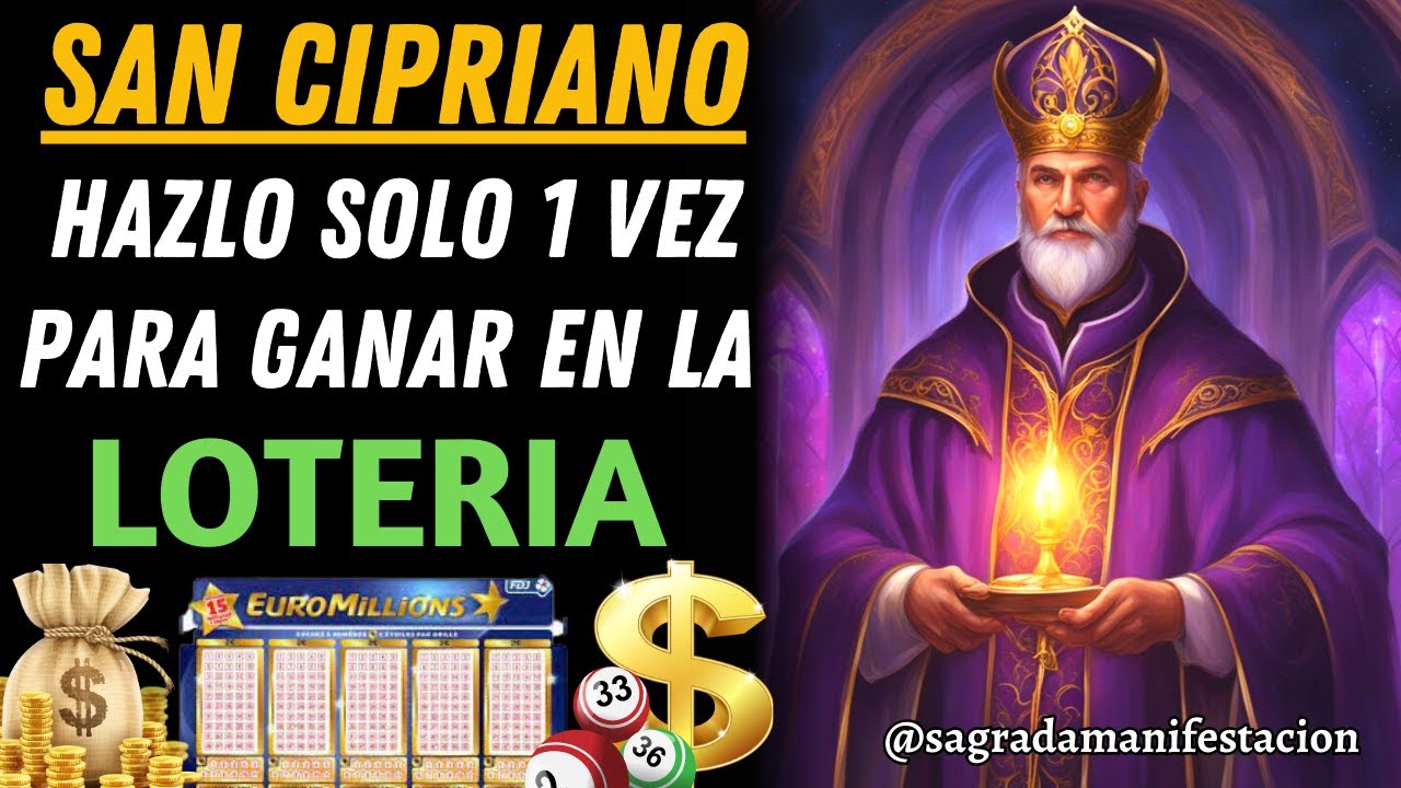 ORACIÓN PODEROSA PARA SOÑAR HOY CON LOS NÚMEROS DE LA LOTERIA PARA