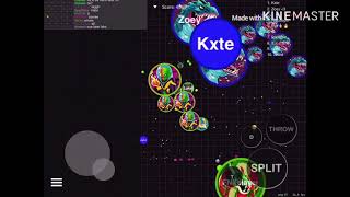Epic Blob.io IOS Clips | Non-Edited | REVERSE CANNON SPLIT!!