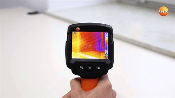 Testo 870 Thermal Imaging Camera - Recording thermal images