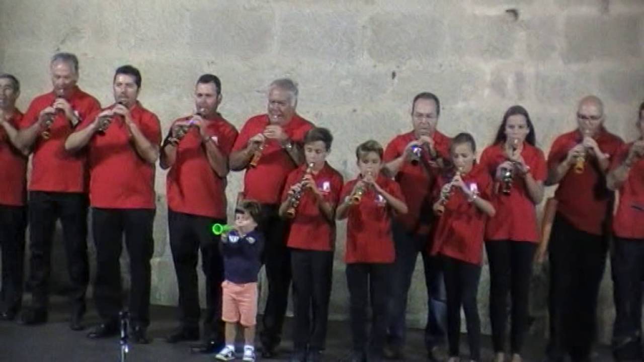 Gran noche de  musica con dulzaina en Macotera 2016