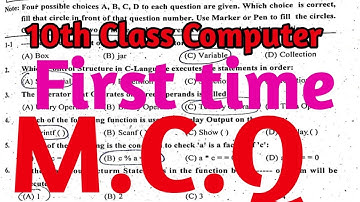 10th class Computer Group 2 paper | 10th class Computer paper 2025 10th Computer evening paper