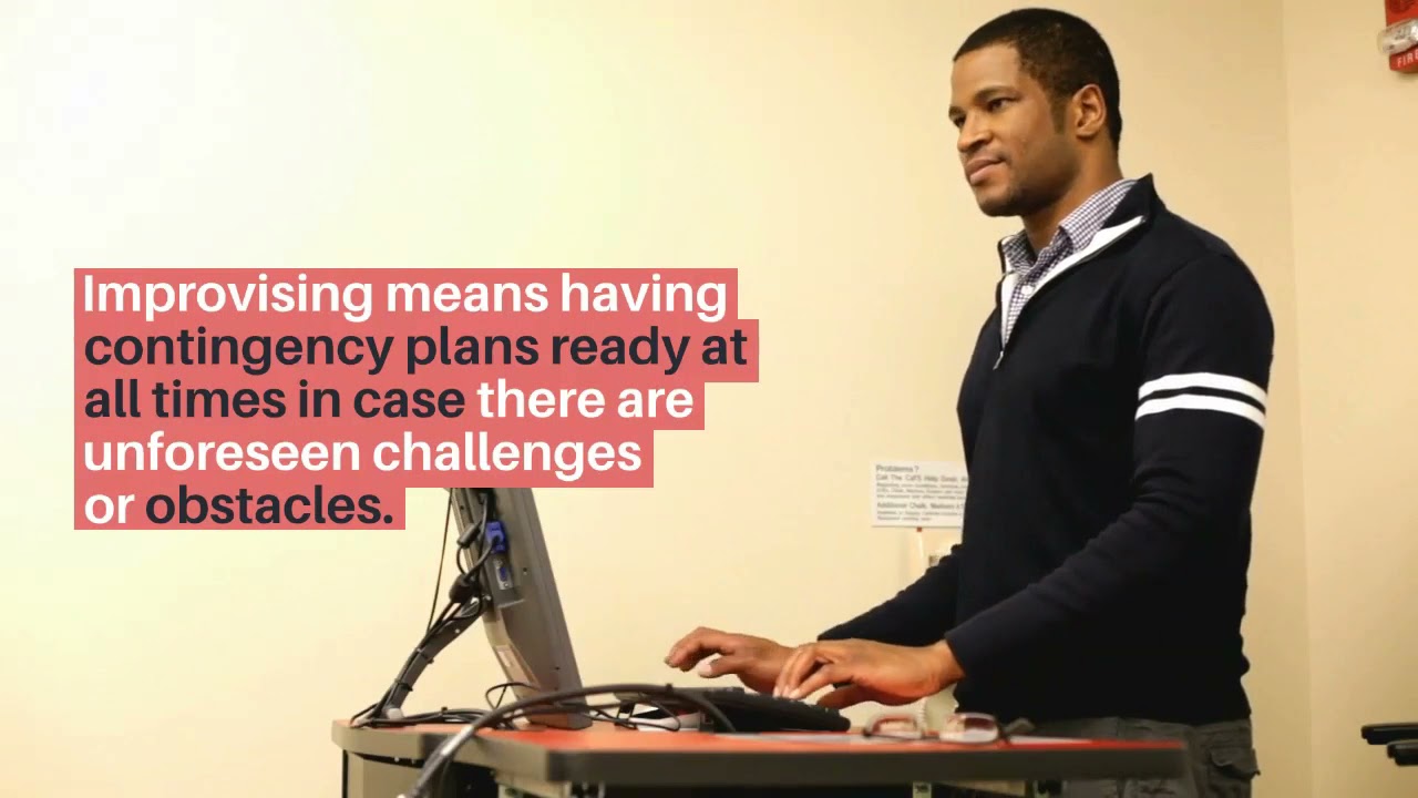 3 Keywords to My Success: Improvise, Adapt and Ovecome.