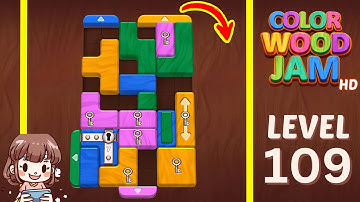 Color Wood Jam Level 109 Solution Walkthrough