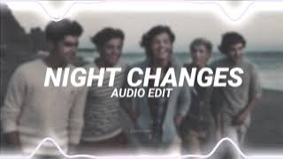 one direction - night changes [edit audio] screenshot 4